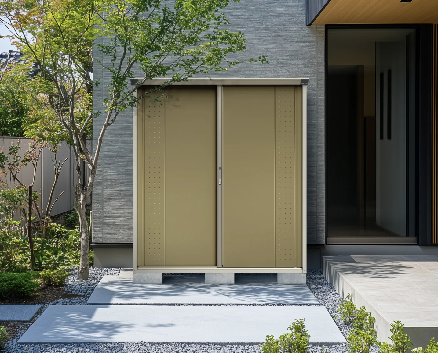 DAIKEN物置の施工例